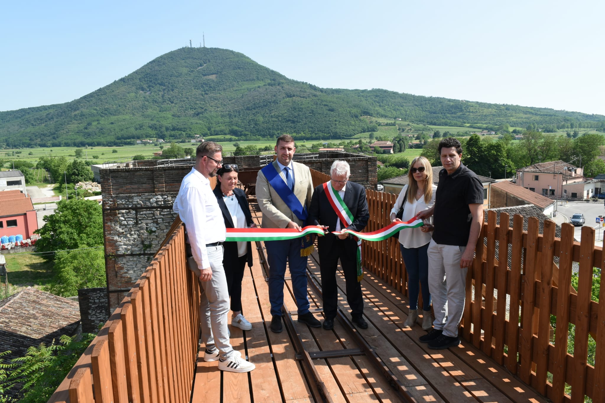 Inaugurazione passerelle ex Fornace Cava Bomba Inaugurazione passerelle ex Fornace Cava Bomba