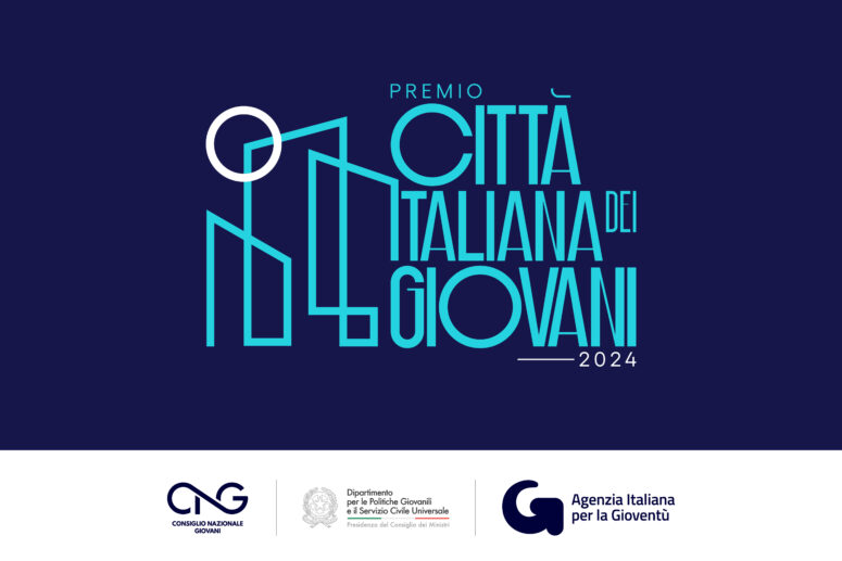 logo del premio-città stilizzata e titolo