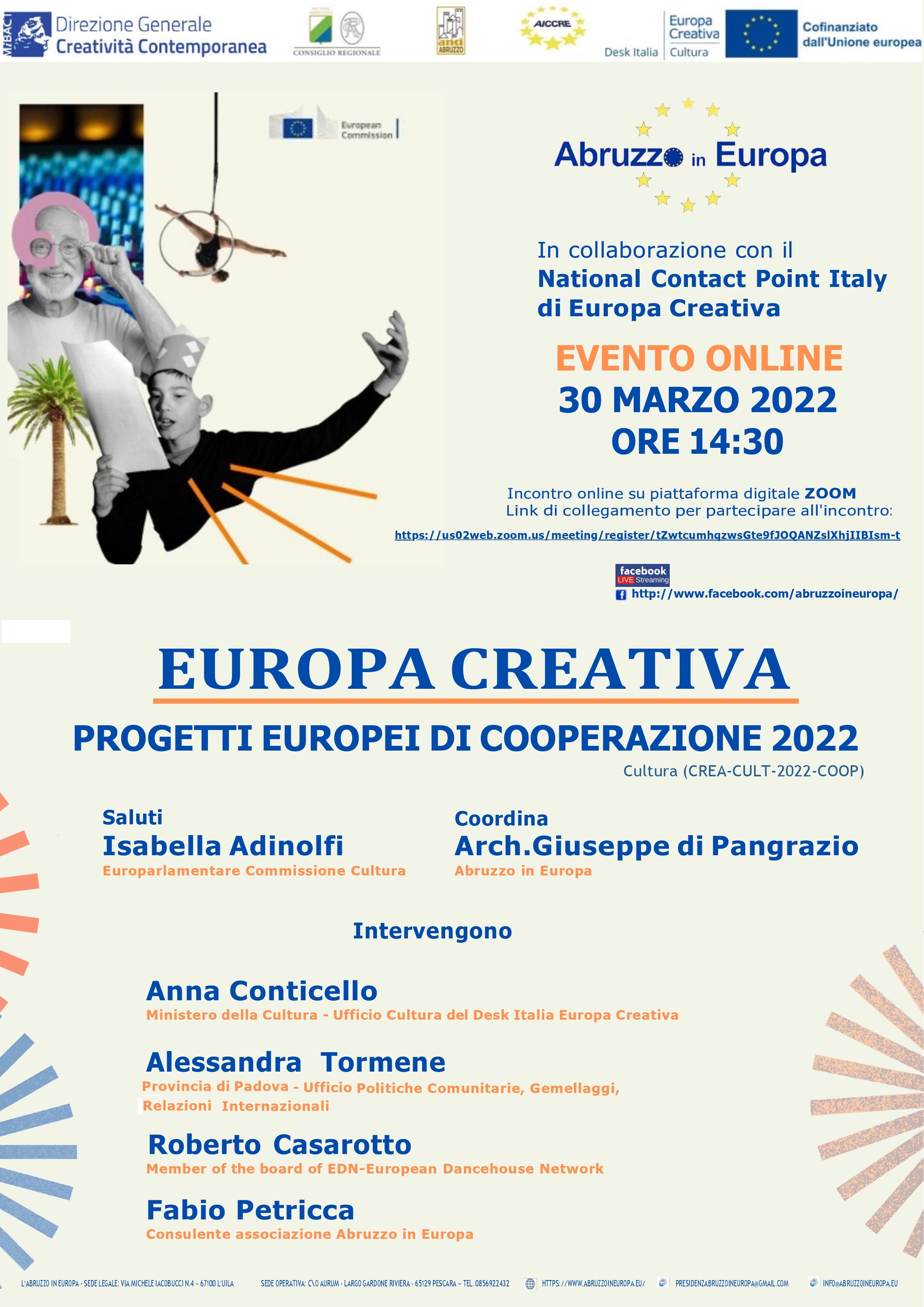 locandina infoday europa creativa locandina infoday europa creativa