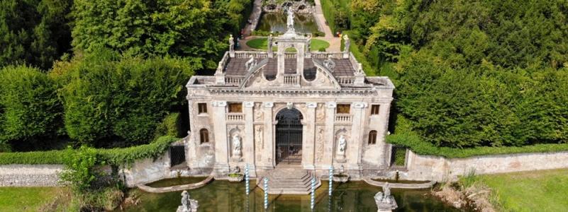 veduta dall'alto padiglione di diana