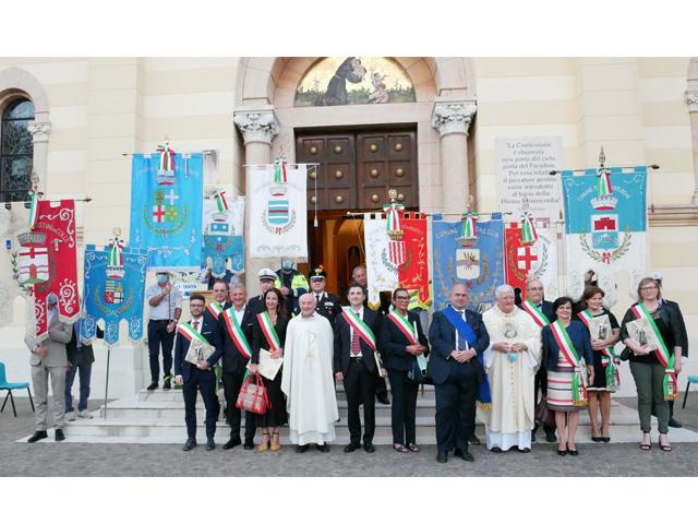 Il presidente Fabio Bui ai Santuari Antoniani di Camposampiero per la Festa di Sant Antonio