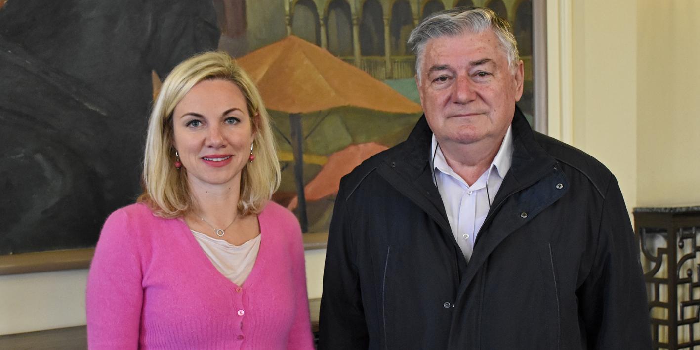 Elisa Venturini e Tiziano Lazzarin Foto dei partecipanti all'incontro