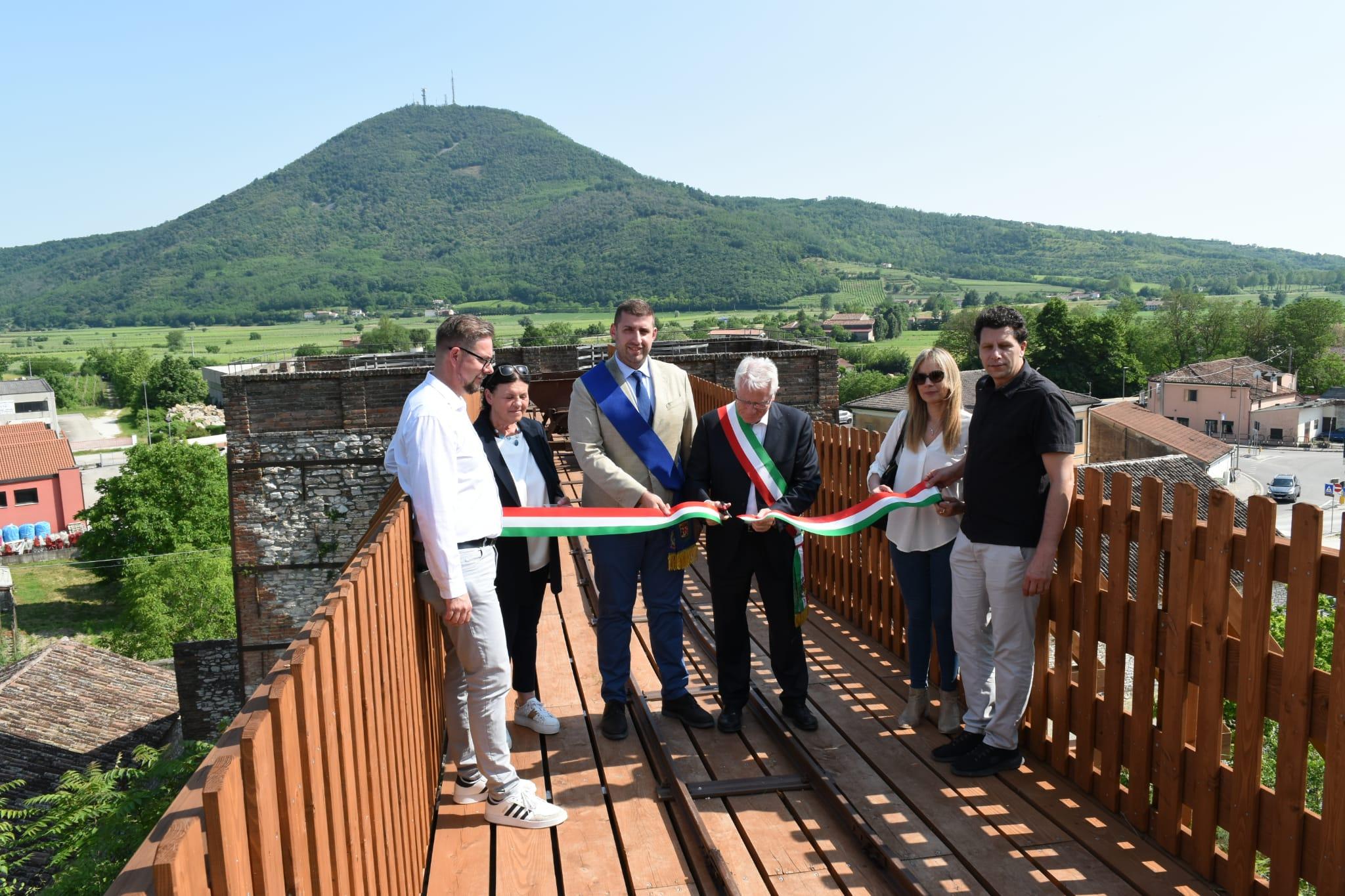 Inaugurazione passerelle ex Fornace Cava Bomba