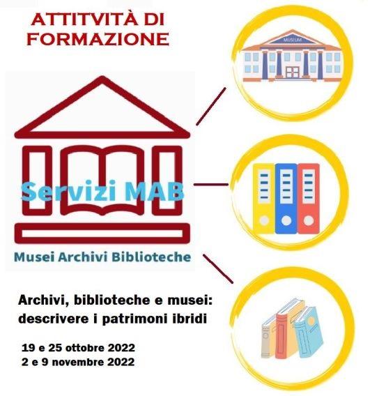 immagine con icone titolo e date del corso