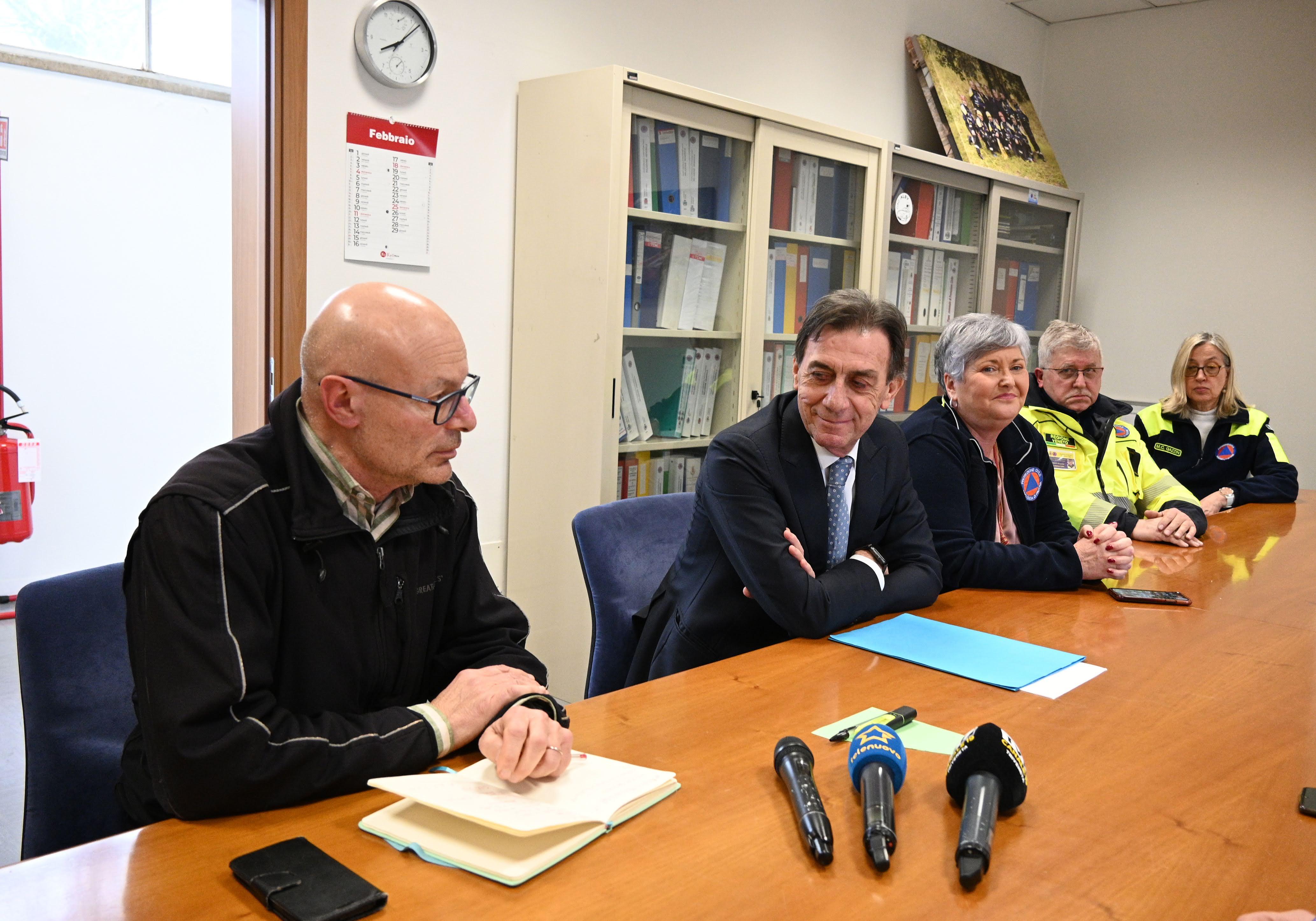 conferenza protezione civile Padova 28 febbraio