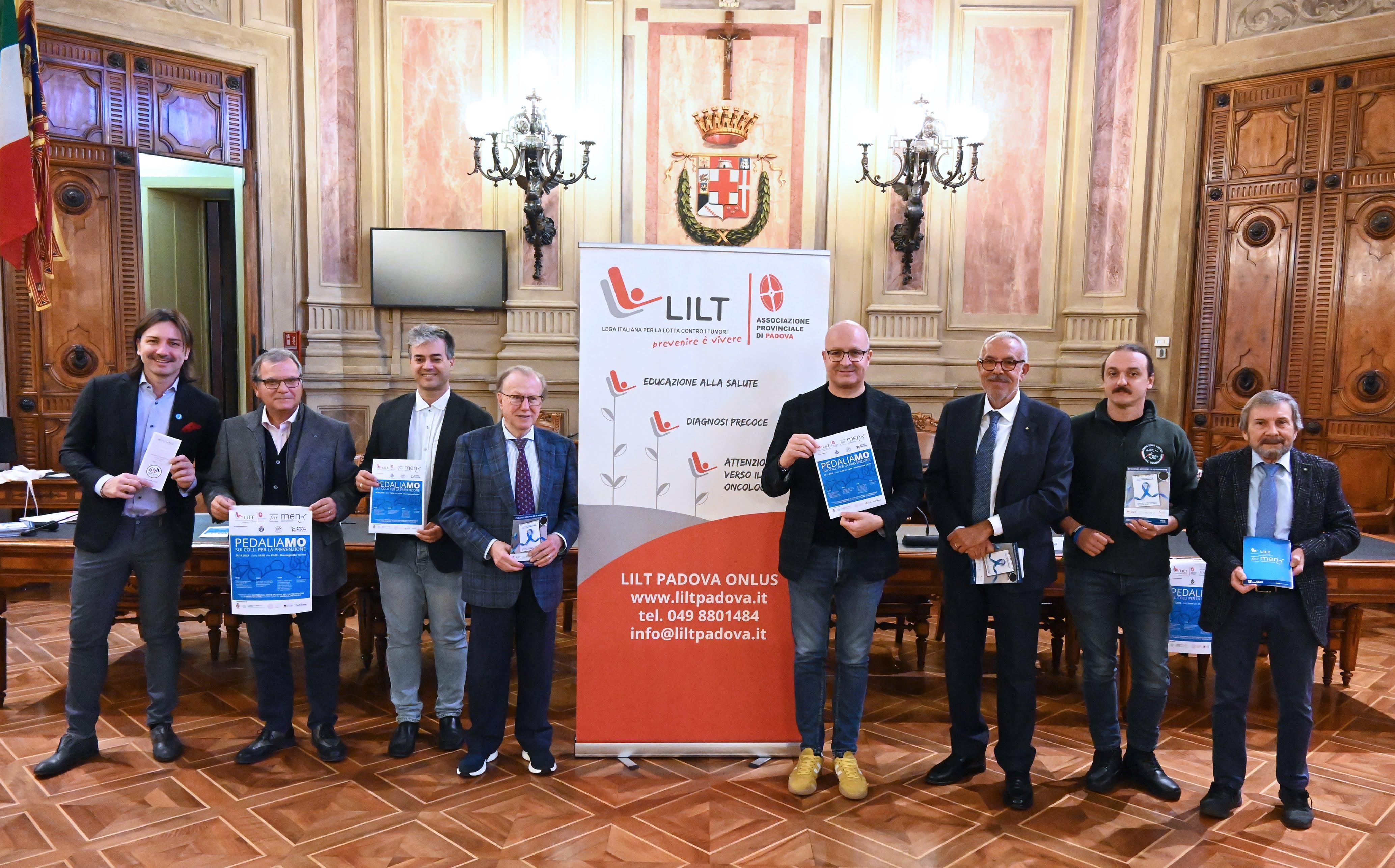 conferenza stampa LILT for men - 2023 - foto di gruppo conferenza stampa LILT for men - 2023 - foto di gruppo