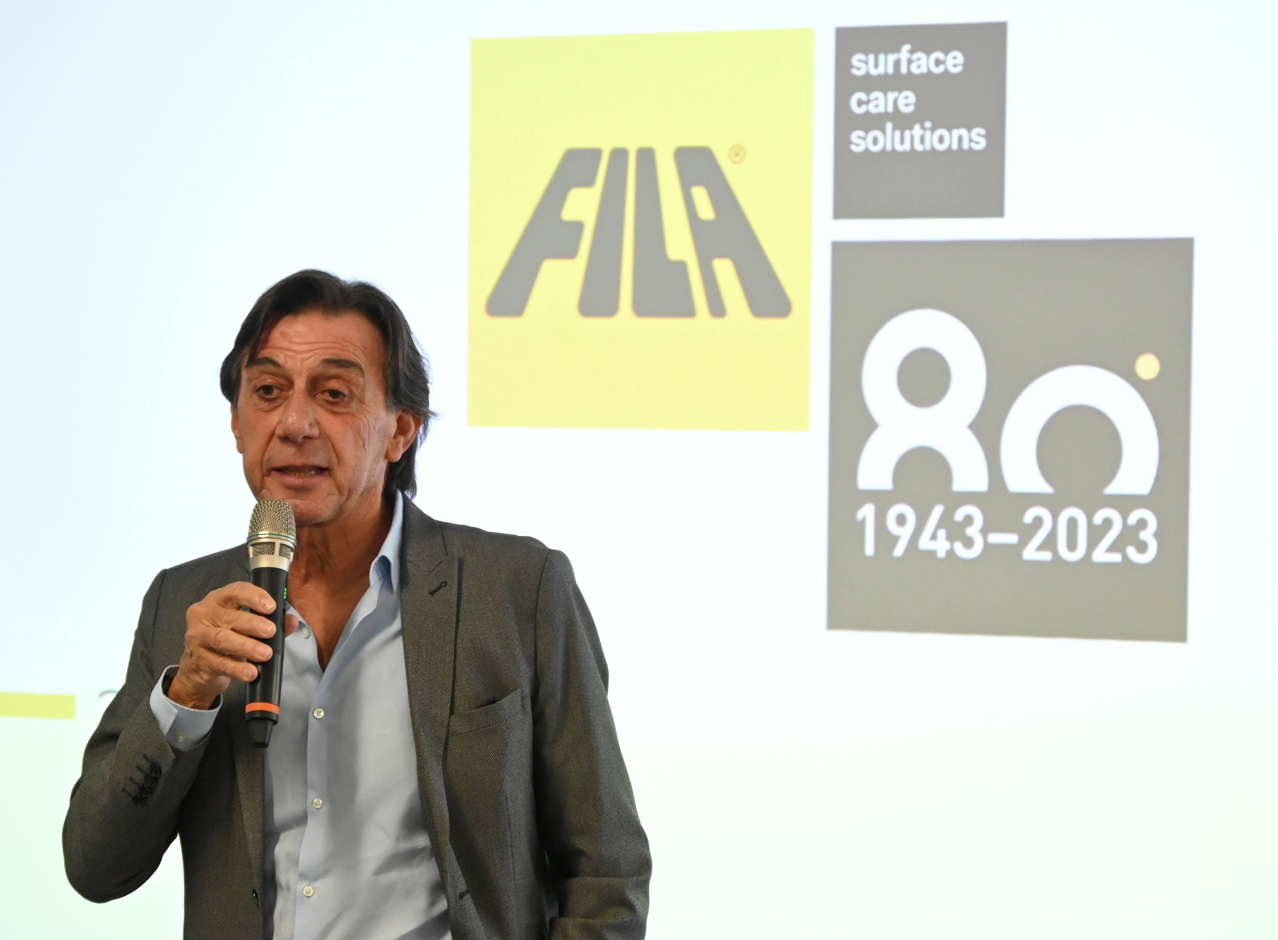 Sergio Giordani - 80 anni FILA Sergio Giordani - 80 anni FILA