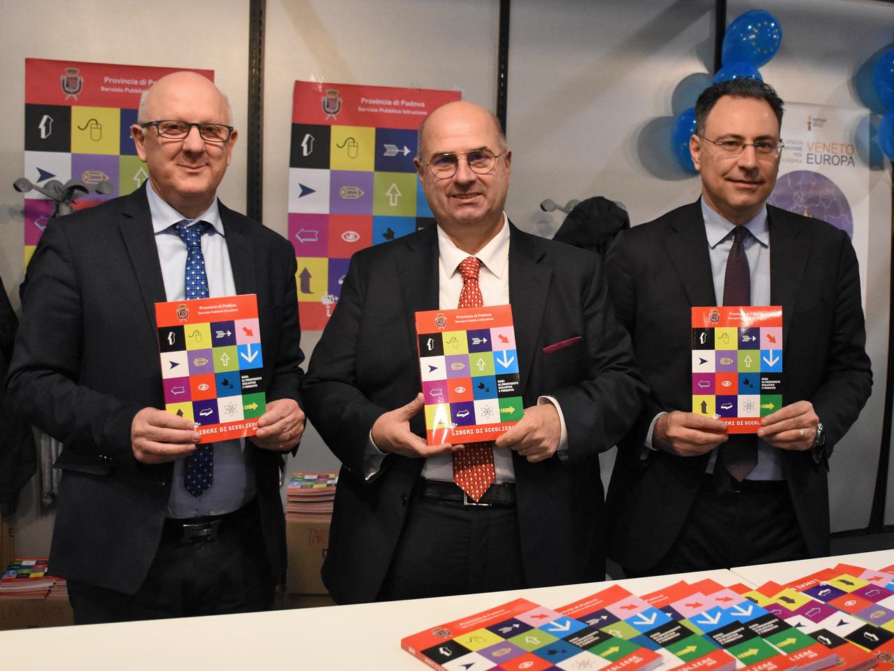 Fabio Bui, Luigi Bisato, Stefano Bernardoni Foto dei partecipanti all'incontro