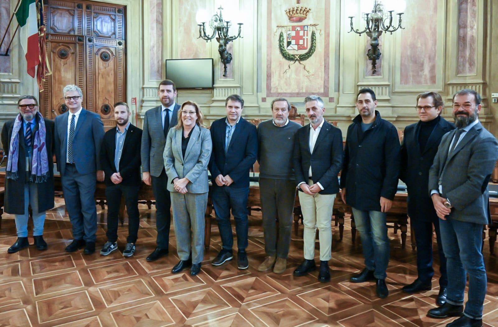 foto di gruppo con sindaci 