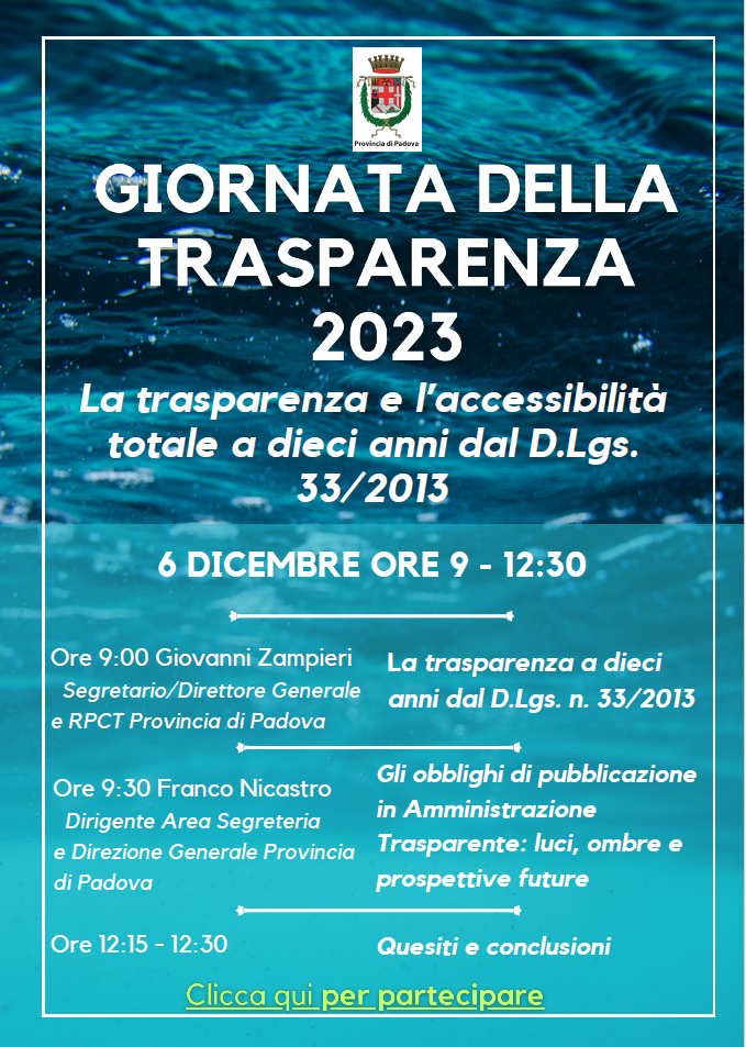 titolo e programma su fondo acqua trasparente titolo e programma su fondo acqua trasparente