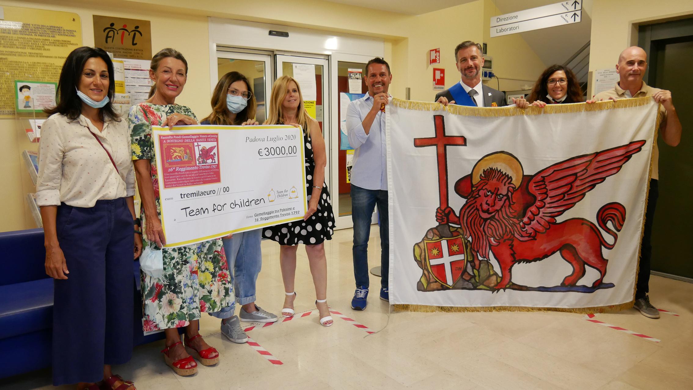 Donazione assegno Donazione assegno