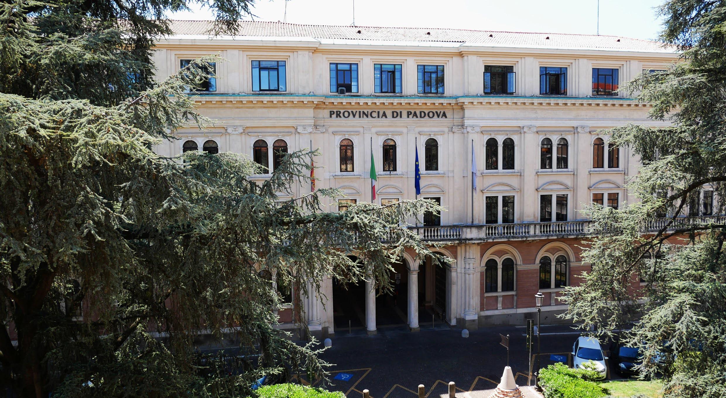 Palazzo Santo Stefano - sede della Provincia di Padova in piazza Antenore