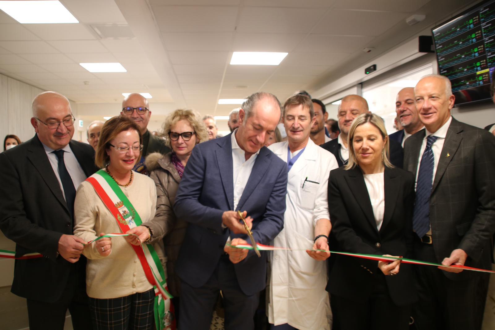 inaugurazione terapia intensiva Piove di Sacco inaugurazione terapia intensiva Piove di Sacco