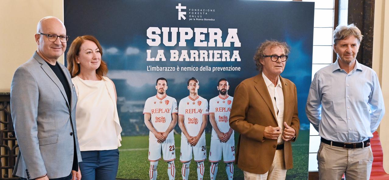 Foto conferenza stampa Supera la barriera Foto conferenza stampa Supera la barriera