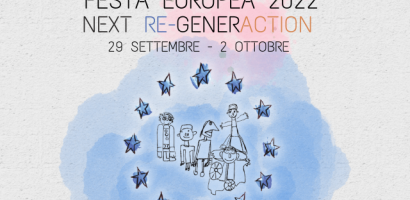 titolo evento e disegno stilizzato europa e stelle