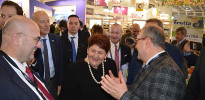 Foto del presidente Fabio Bui alla Fruit Logistica