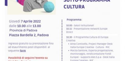 locandina infoday europa creativa