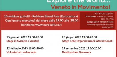 locandina explore the world 2023 loghi e calendario appuntamenti