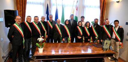 accordo sindaci - Provincia PATI Conselvano