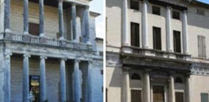 A sinistra villa Cornaro, a destra villa Pisani Immagine di default