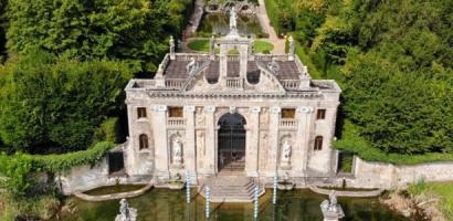 veduta dall'alto padiglione di diana