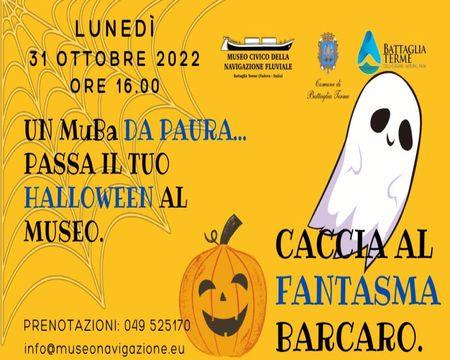 titolo un muba da paura e disegno di un fantasma