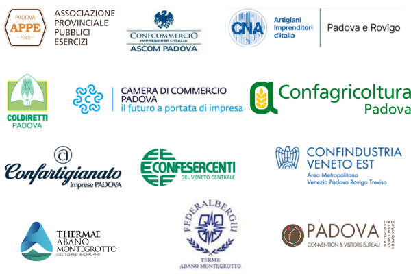 loghi degli enti che hanno concesso patrocinio a Reteventi 2025